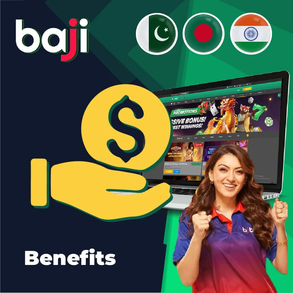 Baji bonus benefits