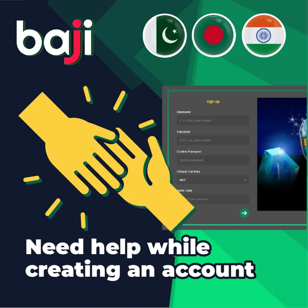 Need help to create an account