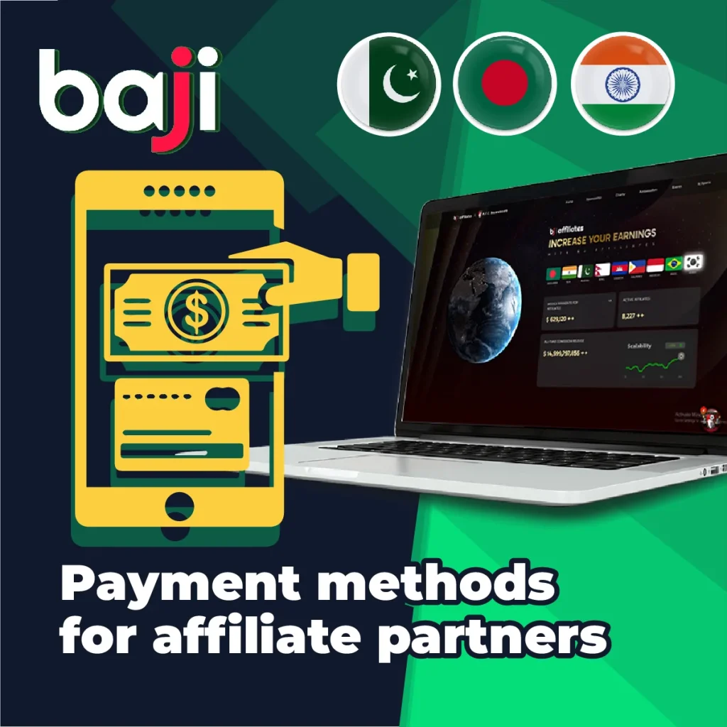 payment methods for affiliate partners
